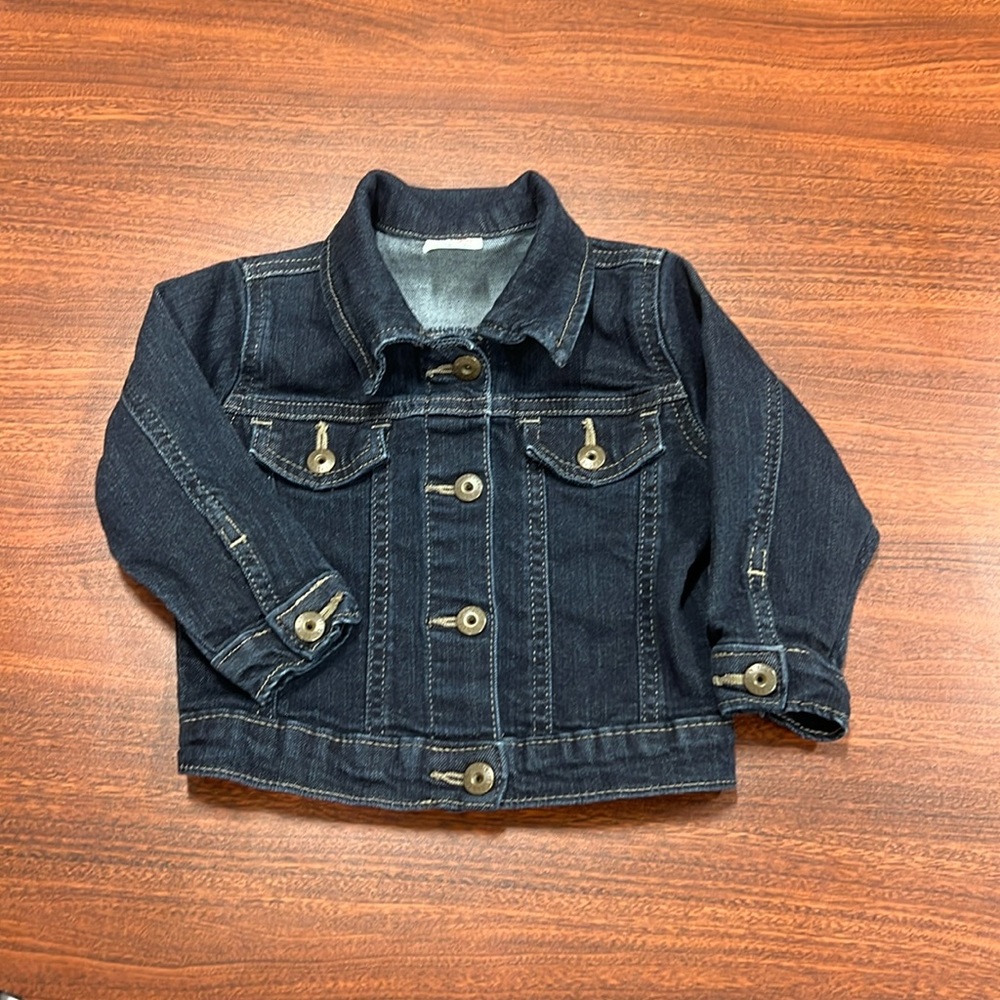 Wrangler Infant Dark Wash Denim Jacket